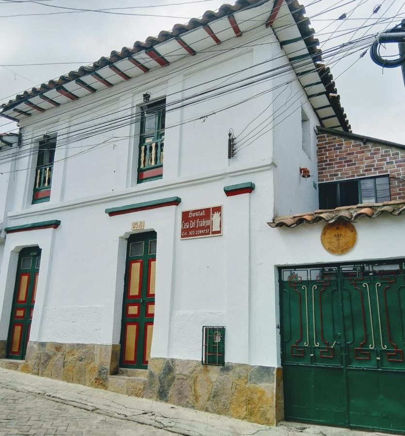 Hotel Hostal Casa Del Frailejon - Cafe Monguí Exteriér fotografie